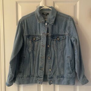 Missguided Light Blue Denim Jacket